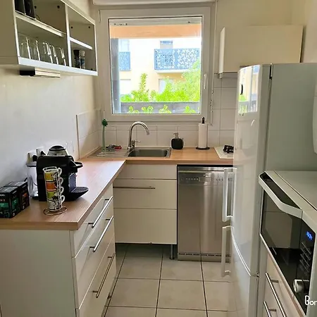 Apartamento Bonjour To Paris - Disney, Balcon, Parking, 5 Personnes Montévrain