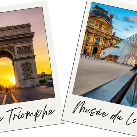 Bonjour To Paris - Disney, Balcon, Parking, 5 Personnes Apartamento