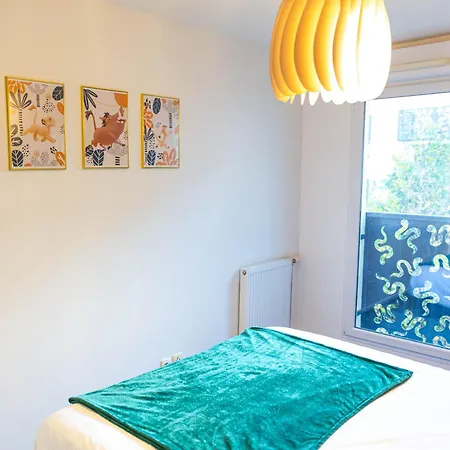 Bonjour To Paris - Disney, Balcon, Parking, 5 Personnes Apartamento Montévrain